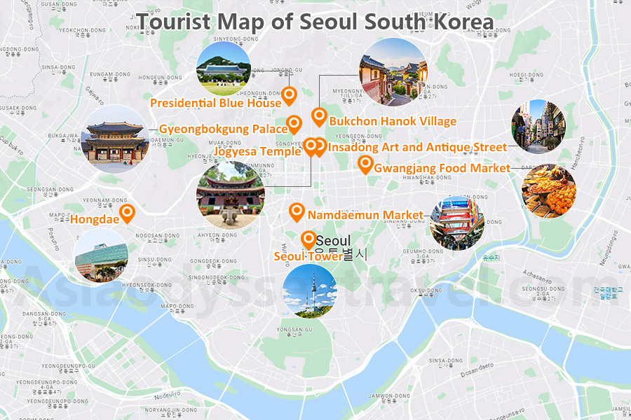 How to plan with your seoul city map (Simple ways to make your Seoul visit amazing)