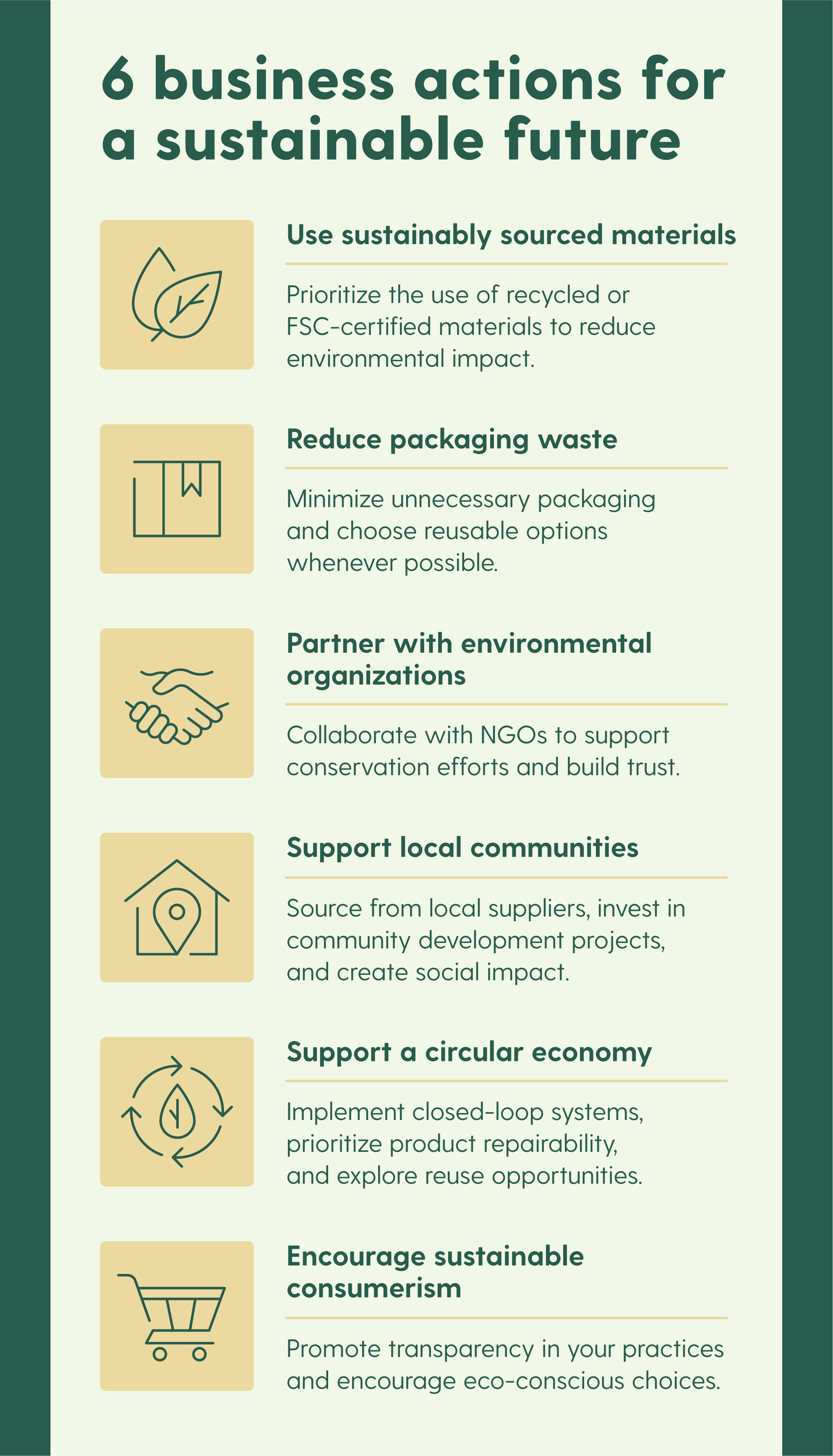 Looking for ideas on Supporting sustainable local businesses in your area? (Easy actions to boost your local economy and environment)