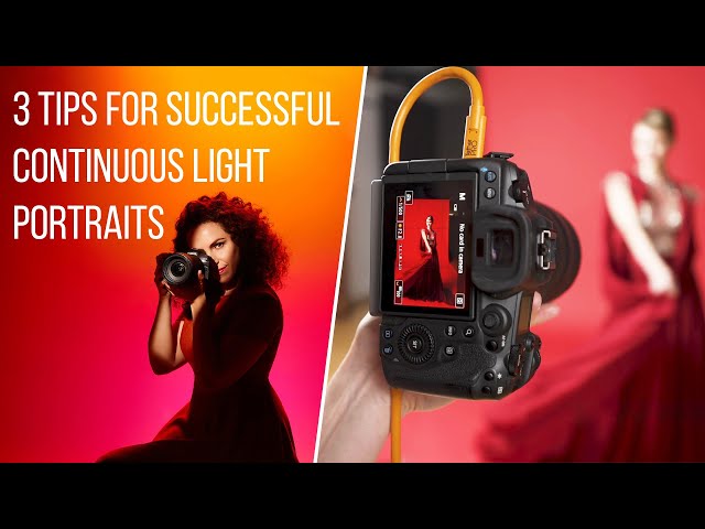 Get great results with photography with continuous light? (Pro tips for making your images look super amazing always)