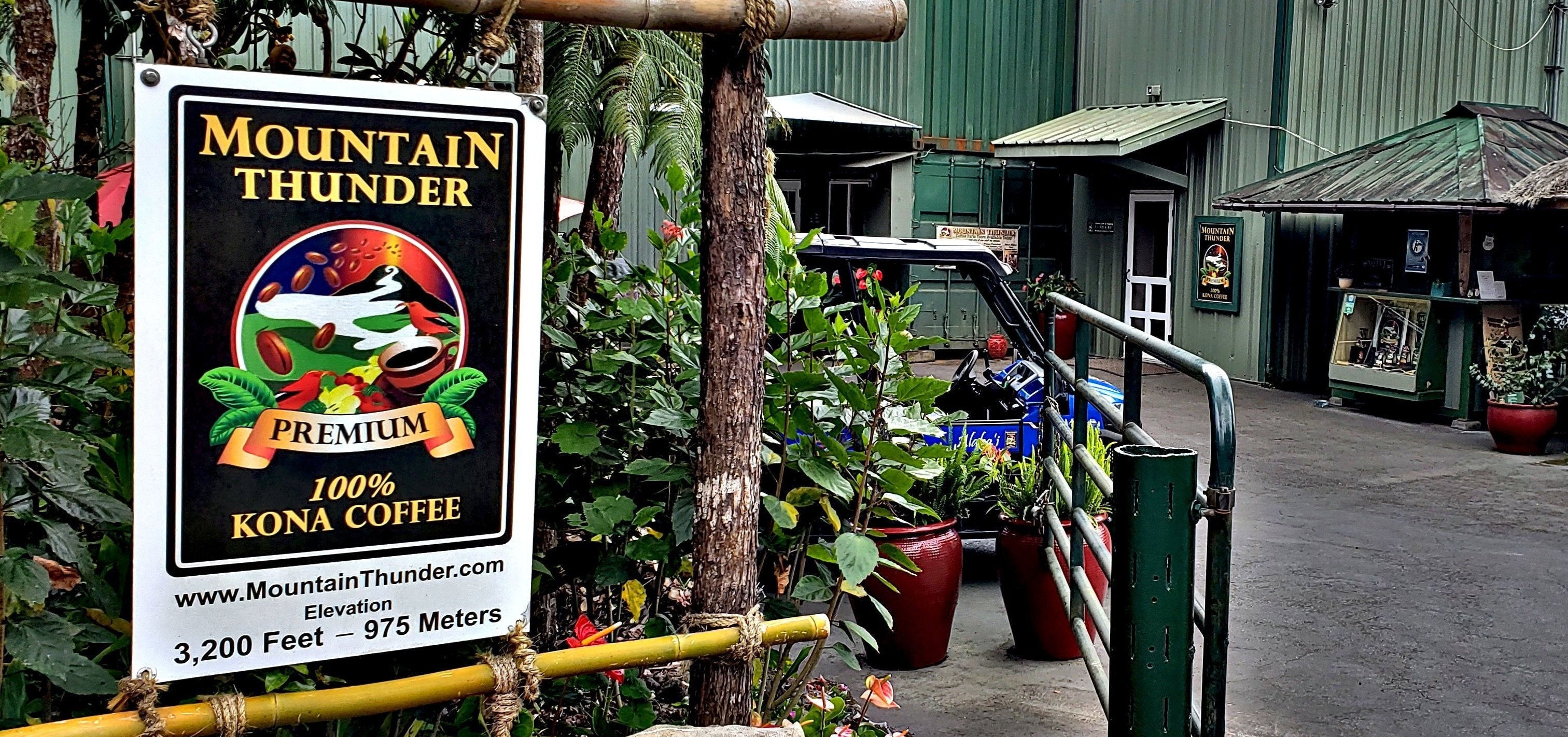 Want to visit Mountain Thunder Coffee Plantation? Explore Konas famous coffee and enjoy amazing tours!
