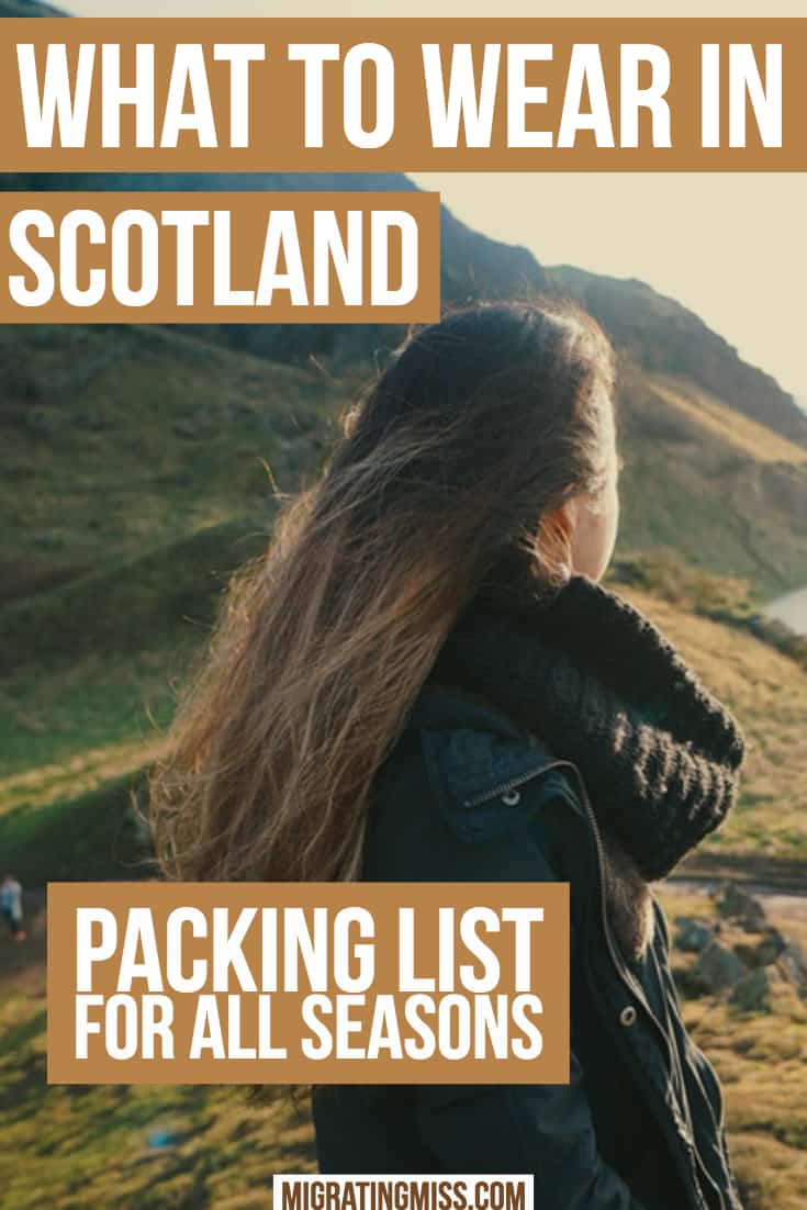Checking the temperature in Aberdeen Scotland now? See what clothes you will really need!