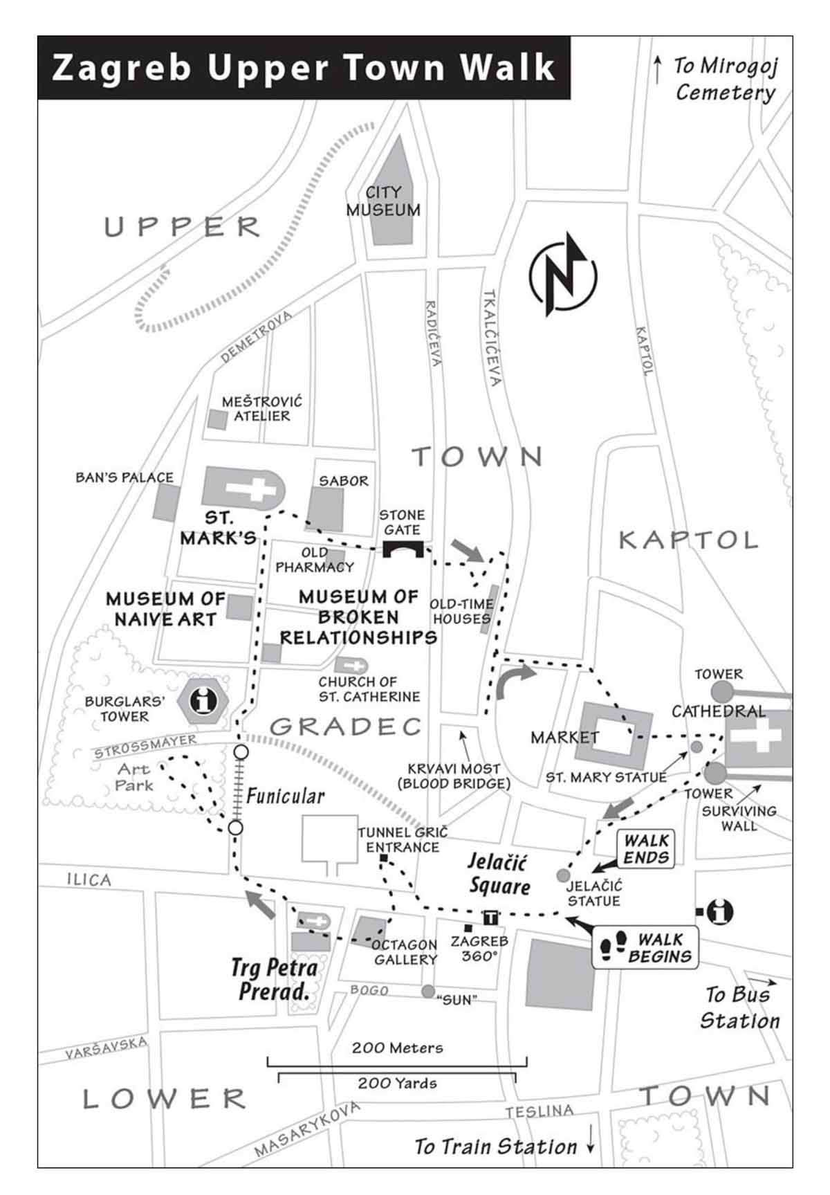 Zagreb nightlife: Where? (See map)