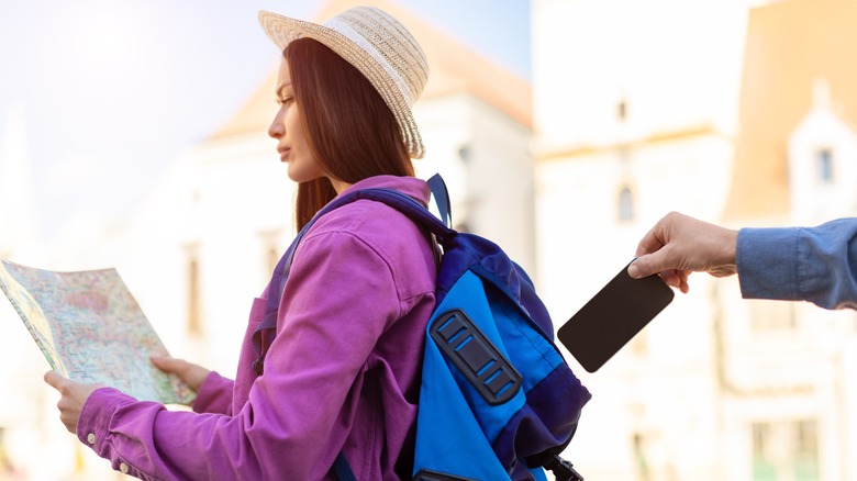 Need to learn how to protect your travel bags from theft on holiday? These tricks will stop pickpockets.