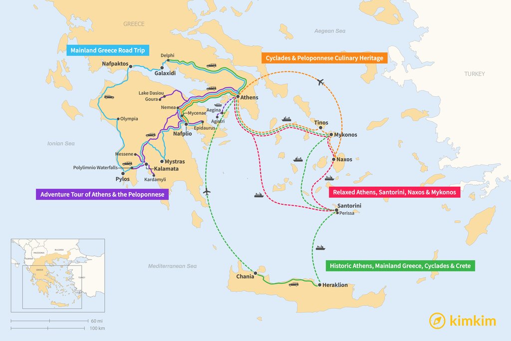 Greece Trip Plan for 10 Days How to Make Your Vacation Easy