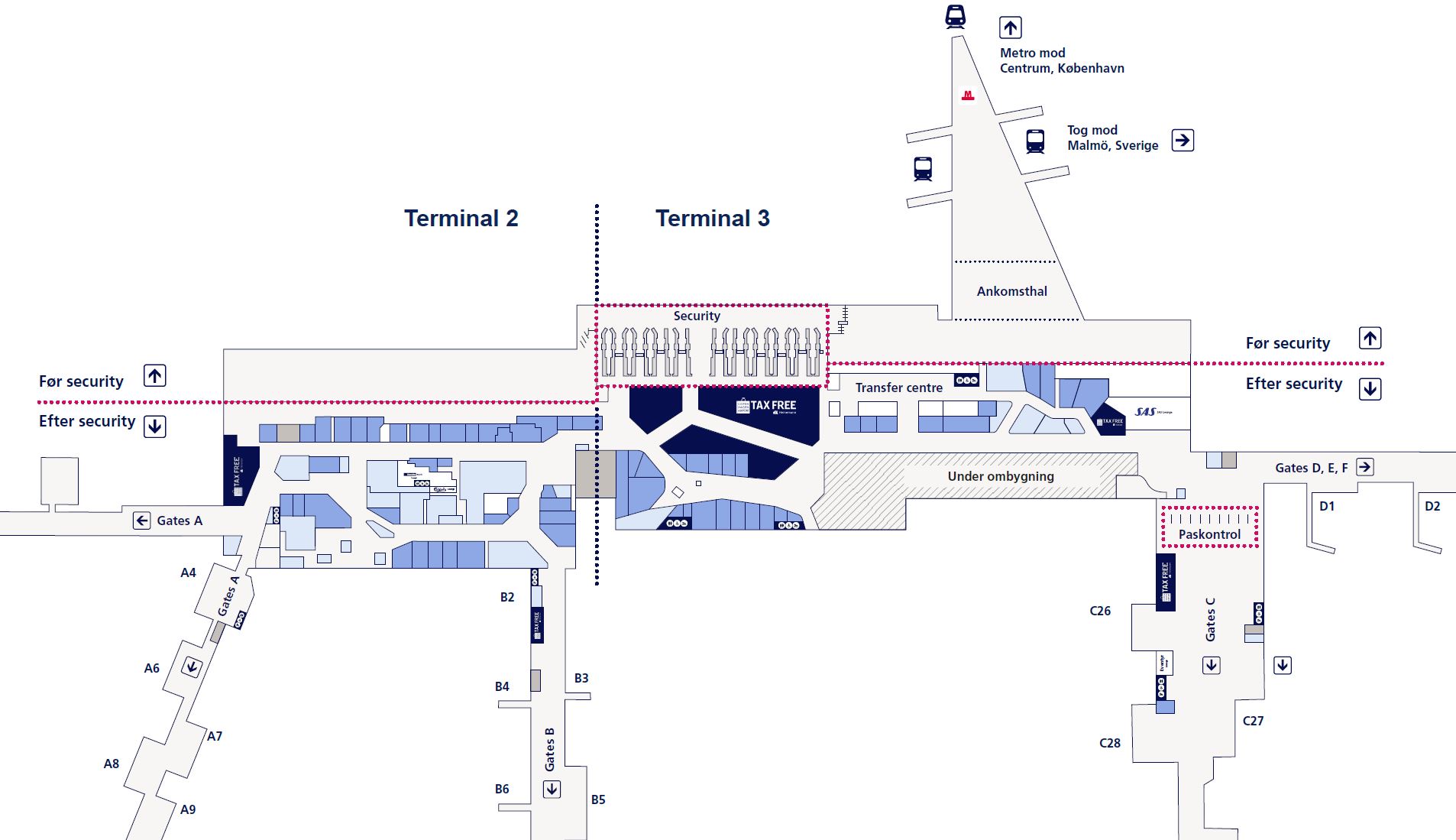 Kastrup Terminal 3 Map Where To Find It And Navigate Easily
