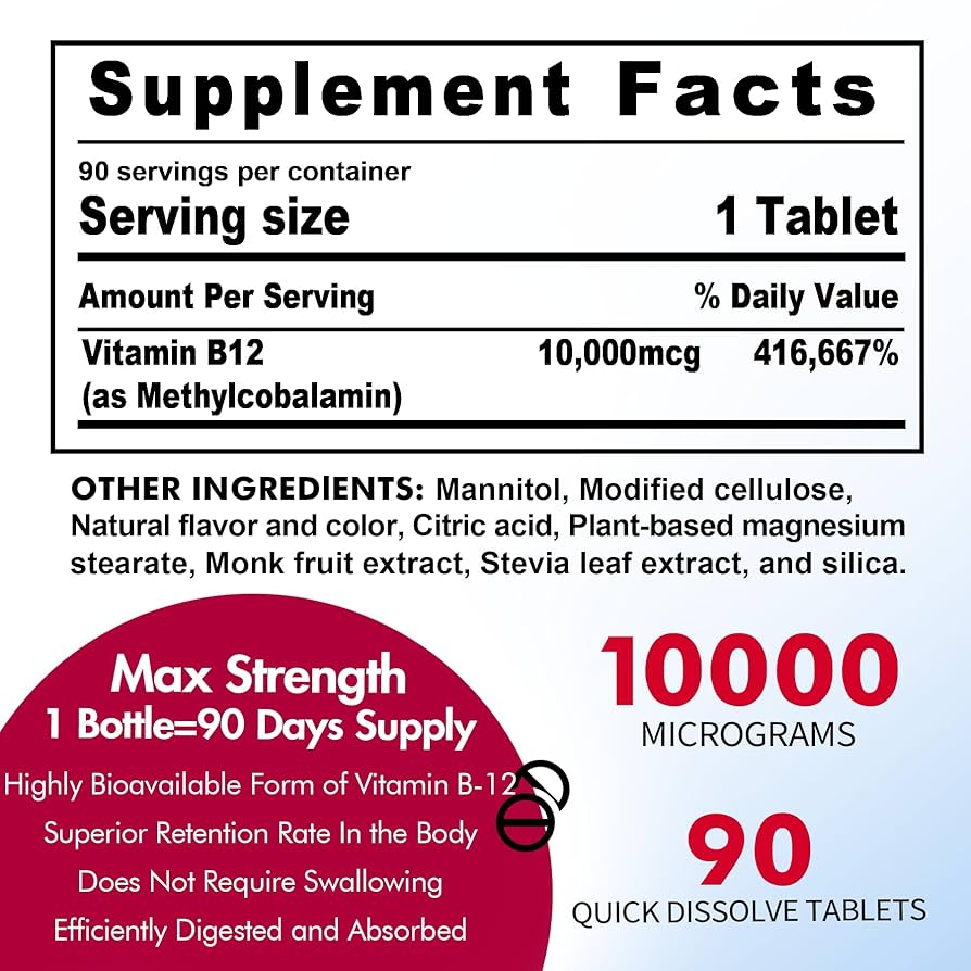 Taking Methylcobalamin Safely: Important Facts About This Methylated Vitamin Form