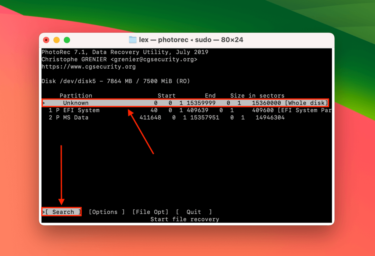 how to recover corrupted sd card using photorec step by step guide for beginners