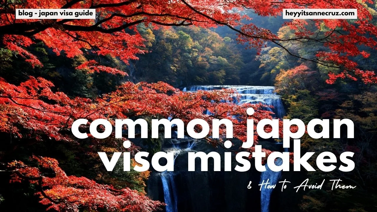 Japan visitor visa application guide: Avoid these 5 common mistakes!