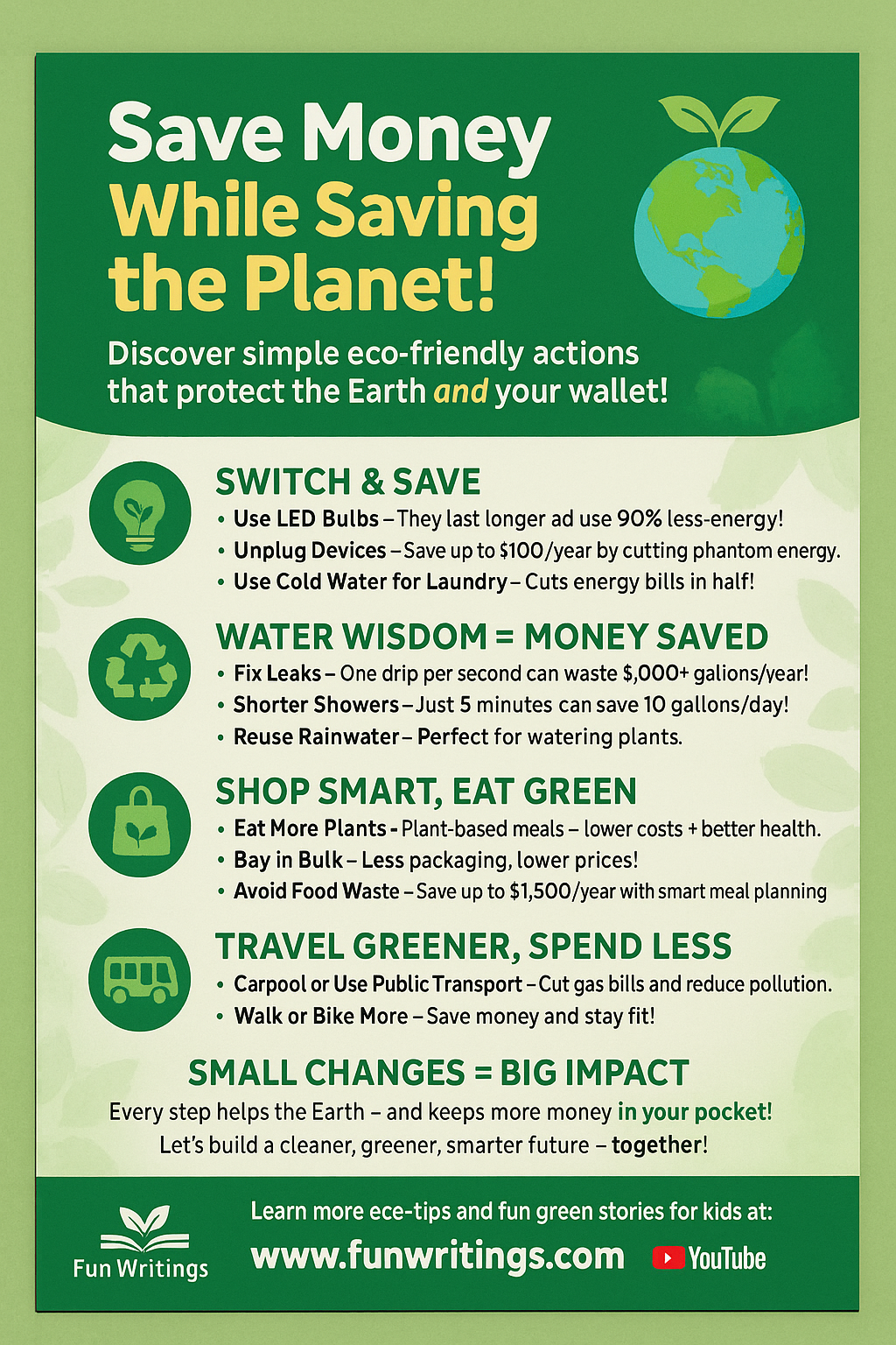 Eco-travel tips for reducing waste why it helps you save money and earth
