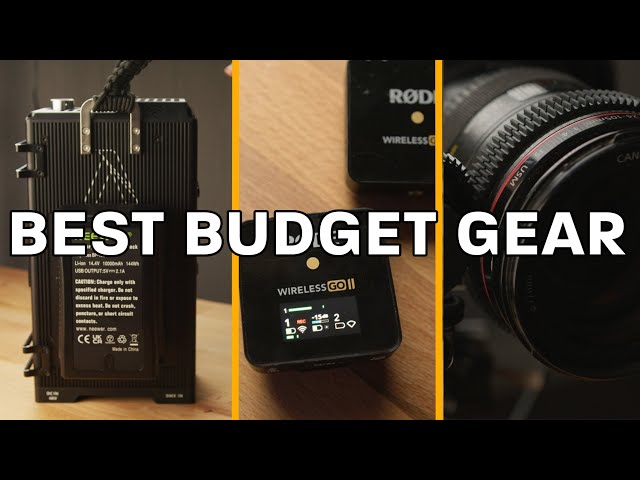 Find Top Picks for the Best Film Equipment Under 900 on Budget