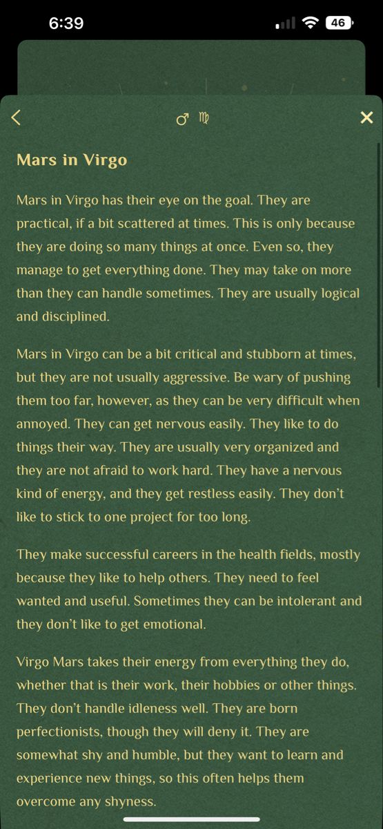 Mars in Virgo Meaning Explained: Quick Facts You Can Understand.