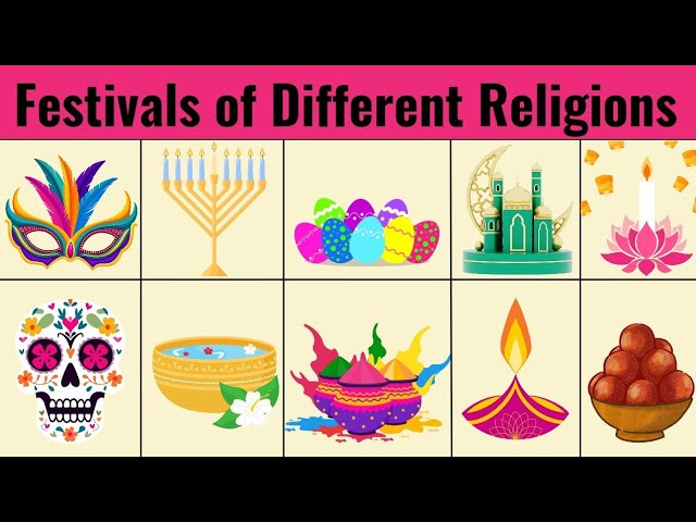 Simple preparation for worldwide religious festivals? Pack smart and enjoy!