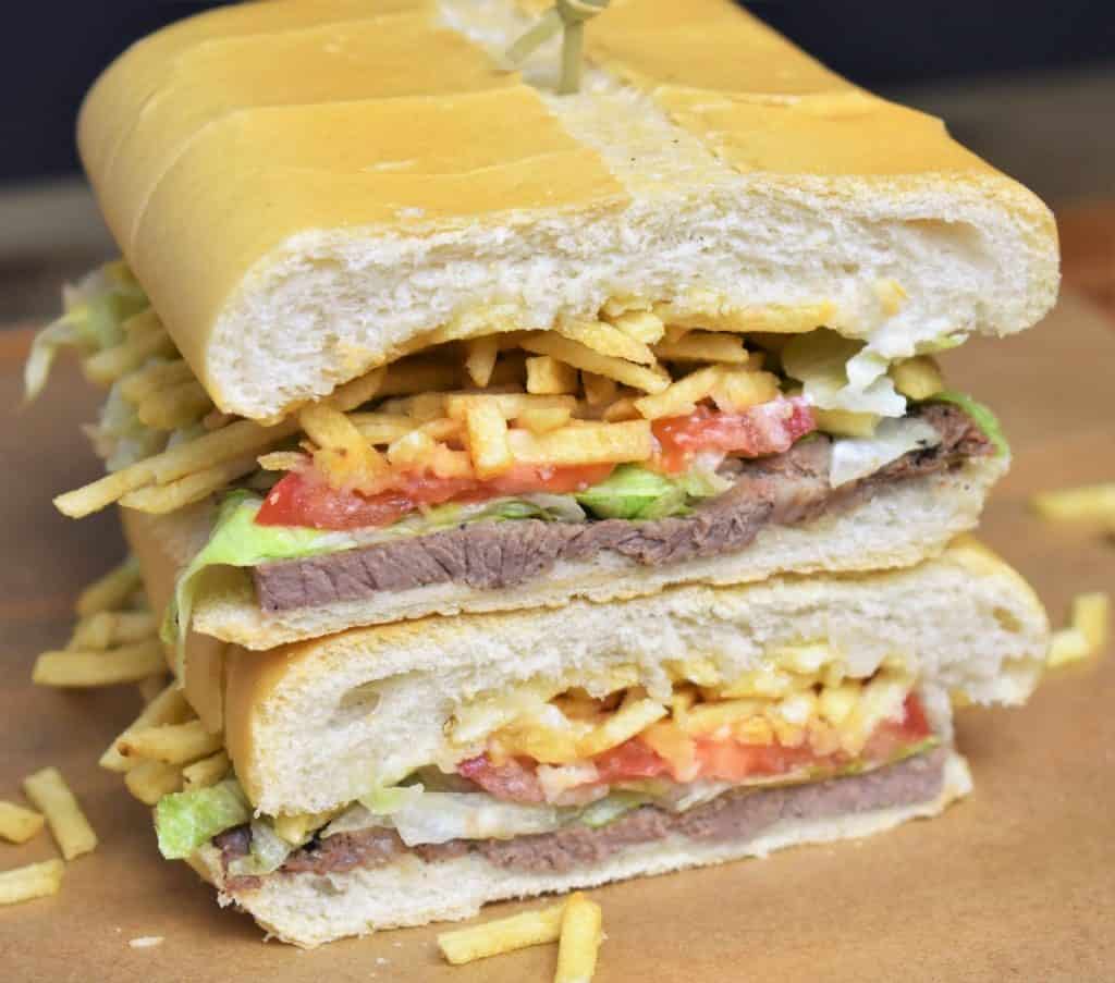 Quick Pan con Bistec Recipe How to Make Cuban Steak Sandwich