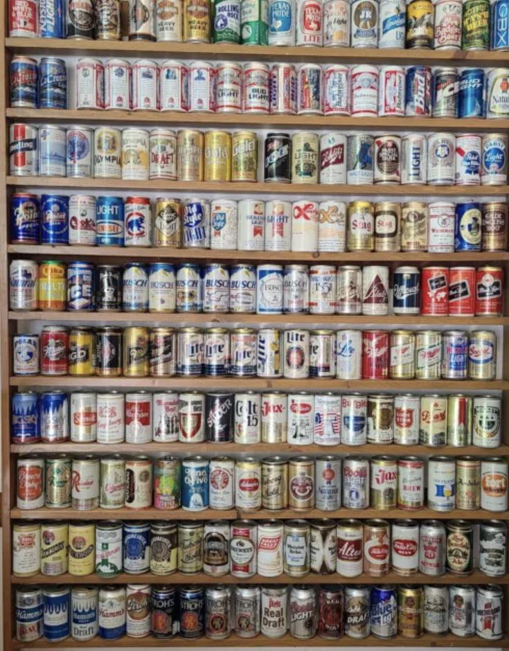 Top Beer Brands from the 70s Cans What People Loved Best