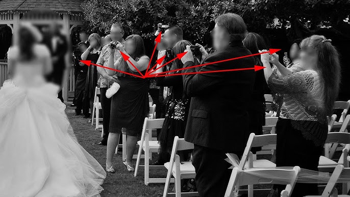 Phone Vs Camera Wedding Guest Photos See The Surprising Differences Revealed
