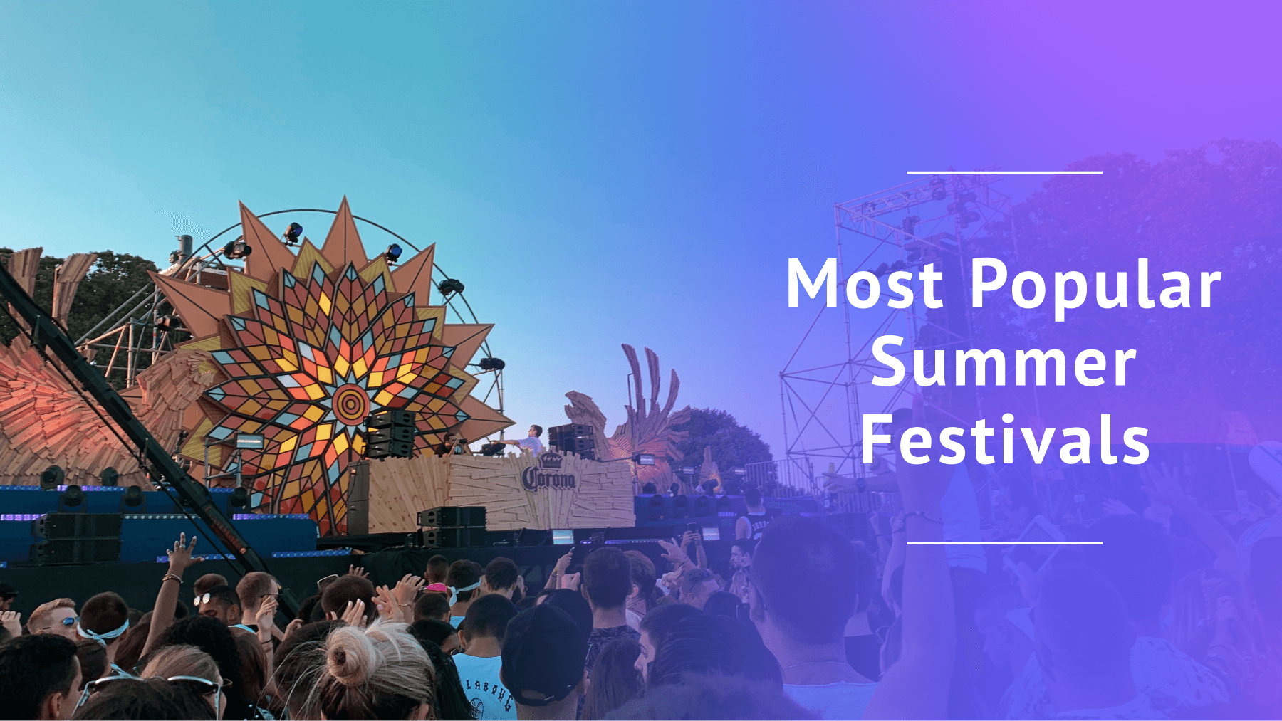 What are the best summer festivals for travelers? Check these must-visit global events!