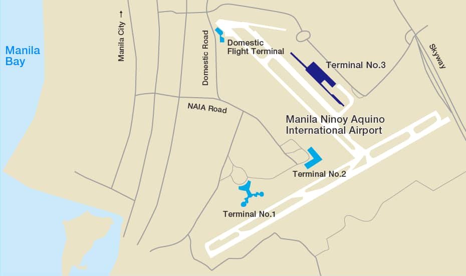 Manila Ninoy Aquino International Airport Map - Quick Tips to Navigate Terminal Routes