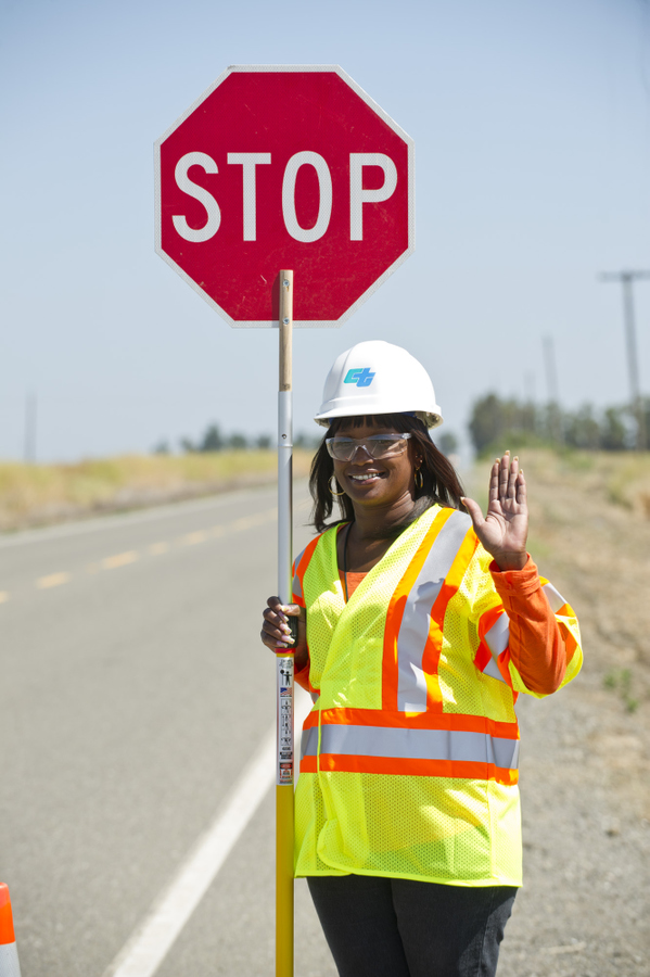 How to hire a guy holding stop sign? (5 simple steps for safety control)