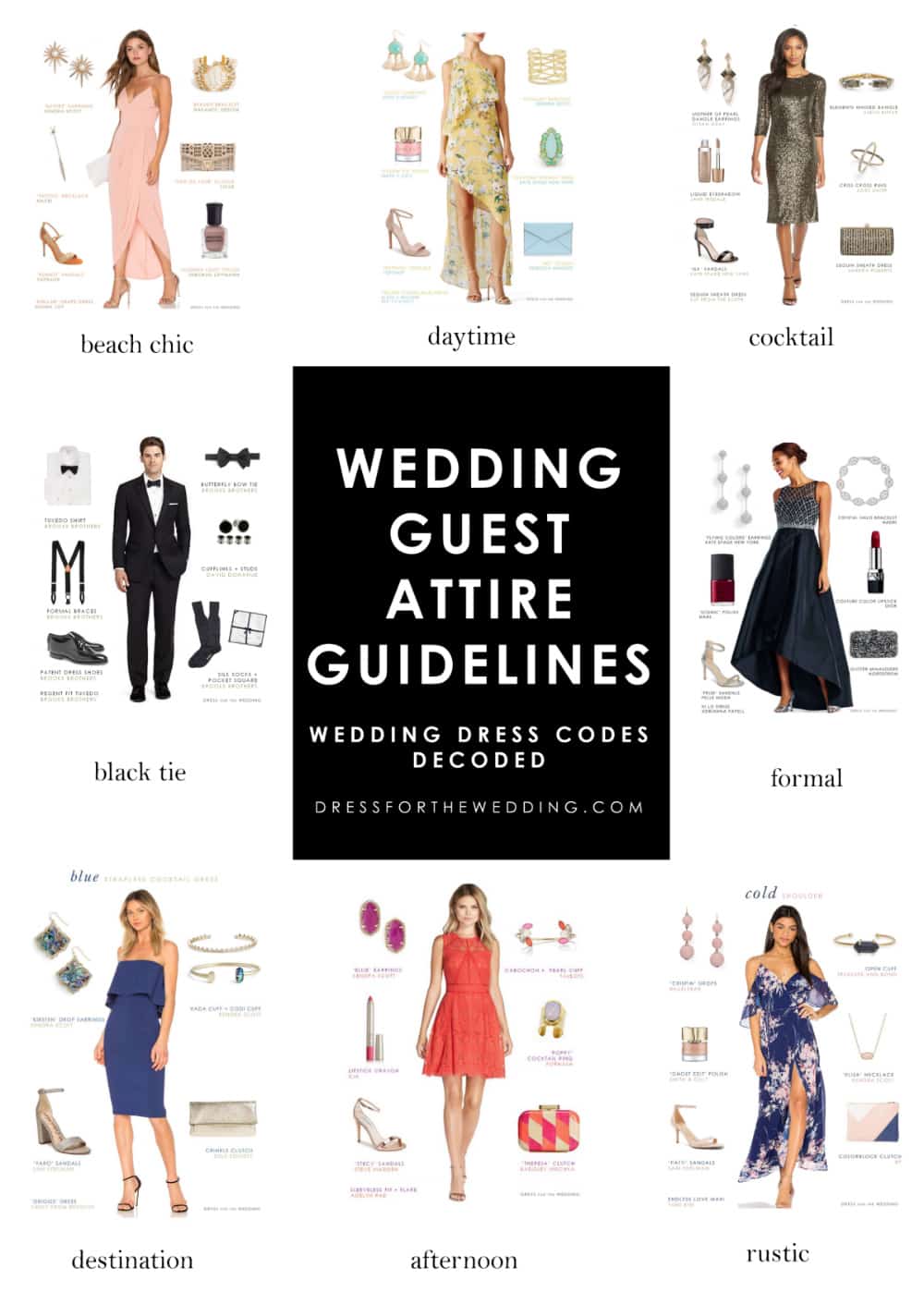 Best Outfits for Wedding Guest Pictures What to Wear Tips